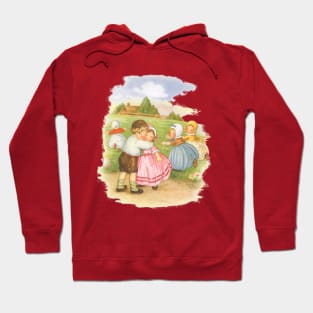 Vintage Georgie Porgie, Puddin' and Pie Nursery Rhyme Hoodie